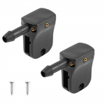 Universaalne 2X esiklaasipuhasti &otilde;la pesuri otsiku pihustikomplekt Renault Espace 3 jaoks VW Crafter Smart Fortwo 12mm konks must