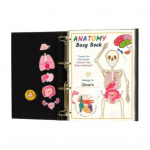 Inimese anatoomia h&otilde;ivatud raamat Koolieelsed lasteaialapsed Kehaosade &otilde;ppetegevused