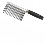 1 tk K&ouml;&ouml;giviljal&otilde;ikur roostevabast terasest kartuli lainelise servaga noaga vidin K&ouml;&ouml;givilja-puuvilja-kartulil&otilde;ikur JM08