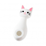 Magnetiline kaugjuhtimispuldi hoidik, mis ei vaja puurimist, lihtne paigaldada Mitmek&uuml;lgne armas kassi seinale paigaldatav kaugjuhtimispuldi hoidik valge