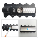 5 in 1 Billiards Cue Tip Repair Tool Burnisher Practical Measurement Comparator Pool Shaper
