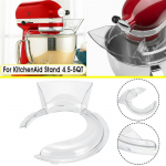 4,5-5QT kaussi valamiskilp, kallutatav pea osad KitchenAidi aluse mikseri jaoks W10616906 - KN1PS mikseri tarvikud l&auml;bipaistev kaas CZECH REPUBLIC