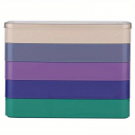 5-kihiline kellaosade hoiukarp Kellat&ouml;&ouml;riistad kruvikomponentide liigutamiseks riistvaraosade &uuml;mbris kellassepa hoiukasti jaoks