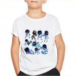 M&auml;ng Astro Bot 3D prinditud laste T-s&auml;rk Lasteriided Harajuku multifilmi T-s&auml;rgid vabaaja l&otilde;busad top riided T&uuml;drukute poiste T-s&auml;rk 2024 120