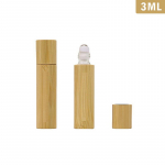 1/3/5/10 ml bambusest puidust pudeli parf&uuml;&uuml;mi roostevaba rull&otilde;li parf&uuml;&uuml;mi t&uuml;hi pudel 3ML