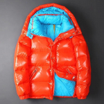 Valge sulejope meestele Naiste Mood heleda kapuutsiga -20 kraadi soojad jakid paarid talvemantlid XS