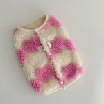 Talvine armastus sametvestiga Koera lambaliha sametvest Kaisukaru Pommeri kass &scaron;nautser V&auml;ikesed koerad Lemmiklooma talve kutsikate riided S