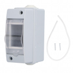 Jaotuskaitsekarbi veekindel l&auml;bipaistev kaitsel&uuml;liti kate v&auml;listingimustes kasutatavate elektriseadmete jaoks