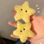 Armas p&otilde;sepuna pl&uuml;&uuml;s kollane t&auml;ht juukseklamber pardnokk armas t&uuml;druku juuksen&otilde;el tukk k&uuml;ljeklamber naise peakate Barrette