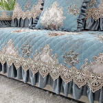 Euroopa stiilis suur seelik-diivani kate Four Seasons universaalne diivanipadi pitskaunistus libisemisvastane istmepadi seljatoe r&auml;tik 40x70 3edge 18