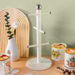 Cup Drying Rack Bottle Drainer Stand Easy to Install Glass Holder