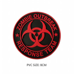 Morale Vihmavari PVC 3D S&otilde;jaline Taktikaline Takjakinnitusega Plaaster Tikandiga