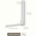 Ruumi kokkuhoidev riidepuu seade, kokkupandav riputatav hoiuriiul, konksude hoiuriiul ja riidepuude hoiuriiul valge