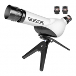 Teleskoobid lastele algajatele k&otilde;rglahutusega astronoomiline teleskoop mitme objektiiviga Kaasaskantav reisimonokulaarne teleskoop &otilde;ues t&auml;htede vaatlemiseks valge