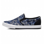 Uus Suvine Lilleline Trend Moodsad Vabaaja Laisad Kingad S&uuml;gismeeste Kangakingad Hingavad Klassikalised L&otilde;uendist Slip-On Kingad 39 must