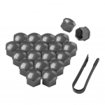 20 tk Ratta Mutri Katted Rehvi Ratta Rummu Velje Keskosa Kruvi Plastikkork Ratta Mutri Kate Poldi Korgid Tolmukindel V&auml;liskujundus 17mm sinine