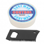 Kaasaskantav AntiSlip Paraffin Surf Skateborad Wax Surfilaua tarvik vahakammiga(Cire d eau