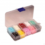 Colorful Flat Back Pearl Beads Cabochon (8mm about 650pcs/box,6mm 1300pcs/box,4mmabout 8mm