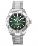 Tag Heuer Aquaracer Professional Date Sunray harjatud roheline sihverplaadiga automaatne sukelduja WBP2115.BA0627 200M meeste k&auml;ekell