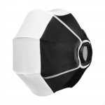 Pallikujuline Softbox kiirkinnitusega kerge kaasaskantav professionaalne 30 cm mini-Bowensi kinnitusele