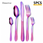 Uus steigi noa ja kahvli komplekt L&auml;&auml;ne puuviljasalati magustoidu lauan&otilde;ud, paksendatud libisemisvastane lusikanuga