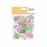 Calque pr&eacute;d&eacute;coup&eacute; Au jardin fleurs