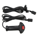 Vintsi kaugjuhtimispult K&auml;eshoitav Elektriline Universaalne Juhtl&uuml;liti Maastikus&otilde;idukile black