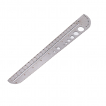 Roostevabast terasest joonlaud, multifunktsionaalne, erikujuline, suur kontorijoonlaud skaalaga, &otilde;mblusnahk