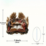 1 tk Bohemian Prayer Hand statue &ndash; viimane &otilde;htus&ouml;&ouml;k religioosse t&ouml;&ouml;laua kunstikaunistus, alusega 2D-kontor, kohvikuekraan 1pc