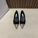 2024. aasta suvised prantsuse stiilis terava otsaga lamedad haldjakingad &otilde;htuseelikuga sidumiseks 42 must