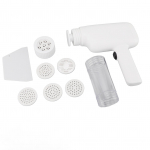 Automaatne Elektriline Laadimine Juhtmevaba K&auml;sitsi Kasutatav Pastamasin L&otilde;ikur Manuaalne Spagettinuudlite Taina Pressimismasin 6 Vormi valge