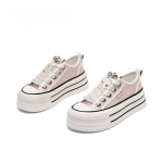 FASHION SHOES Meeste hingavad sporditossud Sportlikud jooksujalatsid naiste v&auml;litennise j&otilde;usaali treener 35 valge