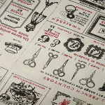 1 tk Vintage geomeetrilise mustriga linane kangas puuvillase seguga isetegemiseks &otilde;mblemiseks, lapit&ouml;&ouml;ks, kodukaunistuseks, diivanikateteks, kardinateks, kottideks ja padjak&auml;sit&ouml;&ouml;ks 100x148cm/39x58in