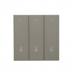 3-gangiline juhtmevaba nutikas valgustusl&uuml;liti WiFi Bluetooth seinavalgusti h&auml;&auml;lega ajastuse juhtimine TUYA rakenduse jaoks AC