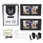 Juhtmega videouksenupus&uuml;steem Infrapuna &ouml;&ouml;n&auml;gemine Kaugjuhtimisega avamine Videouksenupu kaamera 2 tk 7-ga