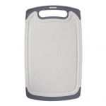 Kahepoolne l&otilde;ikelaud taimne lihal&otilde;ikuslaud soontega, lihtsa k&auml;epidemega, libisemisvastane k&ouml;&ouml;k, mis on toidus&otilde;pradele ja kokkadele h&auml;davajalik Square beež