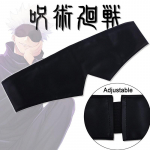 Gojo Mask Blindfold Cosplay Prop Anime Black Man Woman Hair Band Accessories