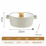 Neoflam Keraamilise mittekleepuva kattega praepann ja piimapott gaasi- ja induktsioonpliidile