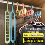 Maagiline 9-auguline kokkuklapitav riidepuu ja kuivatusrest