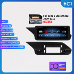 Ossuret 10.25 Android 13 Intelligent Autoradio 2din Carplay Mercedes-Benz W212 E-klass E200 E230 E260 E300 S212 NTG 4.0 4.5 5.0 Multimeediaheli HC1 1G 32G