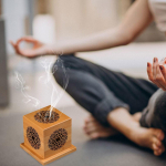 Box in An Enclosure Central Table Incense for Rack Hanging Gifts Heart