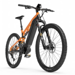 Lankeleisi GT800 Electric Bicycle 500W Mid mounted Motor 48V20AH Samsung Battery 29 * 2.4-inch Tire Maximum Speed 25-40KM/H Hydraulic Brake Orange must