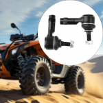 2Pcs Steering Tie Rod End Replaces Maintenance Accessories Parts Easy to Install Practical Premium