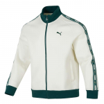 Puma Mugav Tuulekindel Moodne Seisukrae Jakk Unisex Jakk Kreemjasvalge 633269-92 L