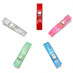 50 tk l&auml;bipaistvad klambrid plastikust minil&auml;bipaistvad multifunktsionaalsed klambrid riiete, fotode, suupistete jaoks