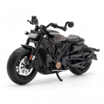 1/12 m&otilde;&otilde;tkava Harley Davidson Sporter S Simulatsioonheli ja valgusega Trendikas legeeritud survevalatud mootorratta mudel Poiss-s&otilde;bra kingitus S&uuml;nnip&auml;evakingitus must