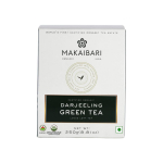 Makaibari Darjeelingi roheline tee | 250 g lahtist lehte | MonoCarton roheline tee | V&auml;rskendav ja energiat andev | K&auml;sitsi korjatud
