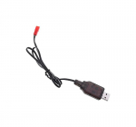USB Laadija 7.2V NiMH NiCd puldiga m&auml;nguasja akudele &ndash; JST 2P kaabel &ndash; &Uuml;lelaadimise ja l&uuml;hise kaitse &ndash; Droonile, lennukile, kopterile must