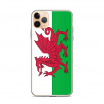 Coque iPhone - Mitmev&auml;rviline - Drapeau Pays de Galles - Supp - Silikoon - Vertikaalne