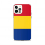 Coque T&eacute;lephone Drapeau Roumanie &ndash; iPhone 12 Pro Max